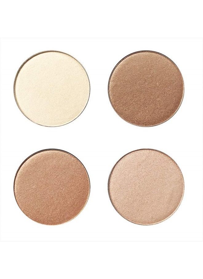 LIFUS - Highlighter Palette，Highlighter Makeup Palette, Glow Bronzer Highlighter Powder Kit,Face illuminator makeup palette - Image 1
