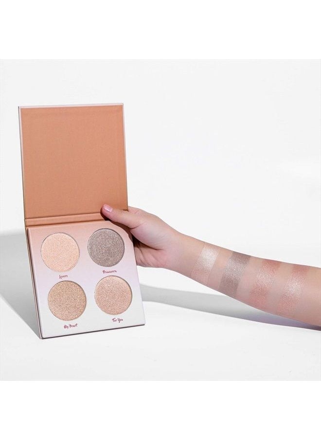LIFUS - Highlighter Palette，Highlighter Makeup Palette, Glow Bronzer Highlighter Powder Kit,Face illuminator makeup palette - Image 1