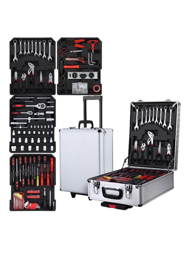 Generic Tool Set with Aluminum Trolley Case Portable Repair Kit Set  - Image 1