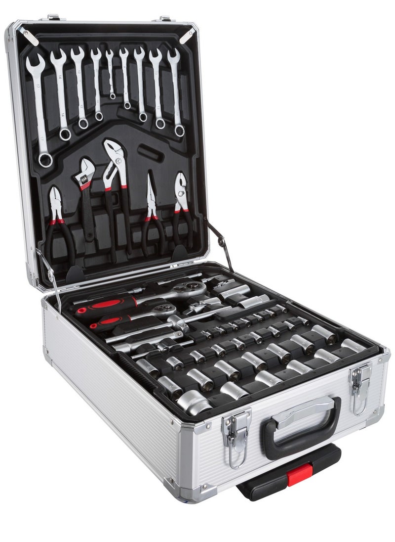 Generic Tool Set with Aluminum Trolley Case Portable Repair Kit Set  - Image 2