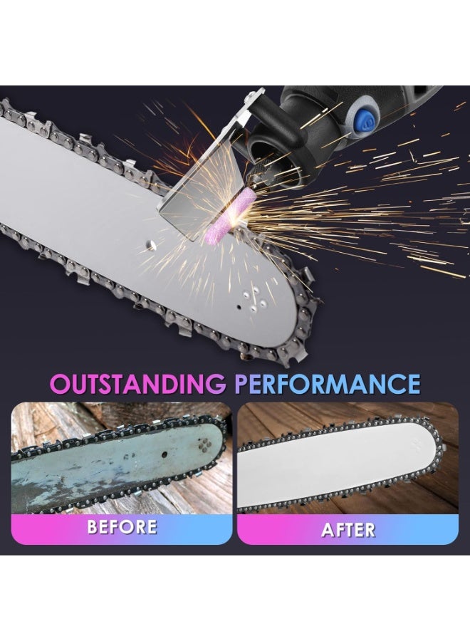 10-piece set for sharpening outdoor gardening tools, chainsaws, and home DIY projects  - Image 4