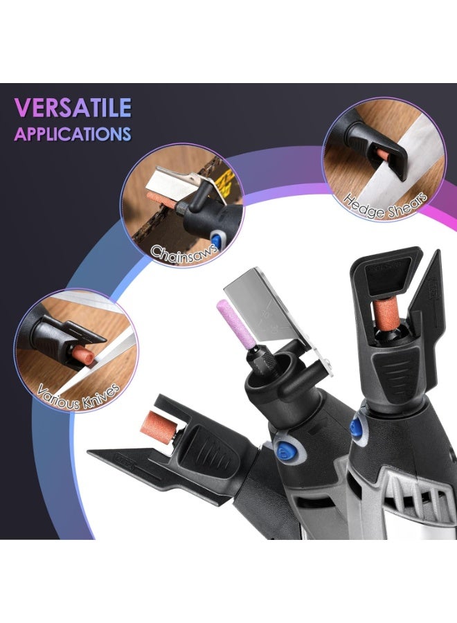 10-piece set for sharpening outdoor gardening tools, chainsaws, and home DIY projects  - Image 5