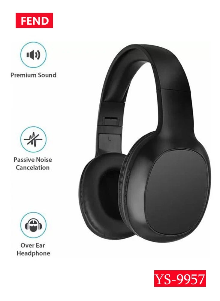 FEND YS-9957 Universal Wireless Bluetooth Headphones With Hands-Free Calls and Hi-Fi Sound Quality