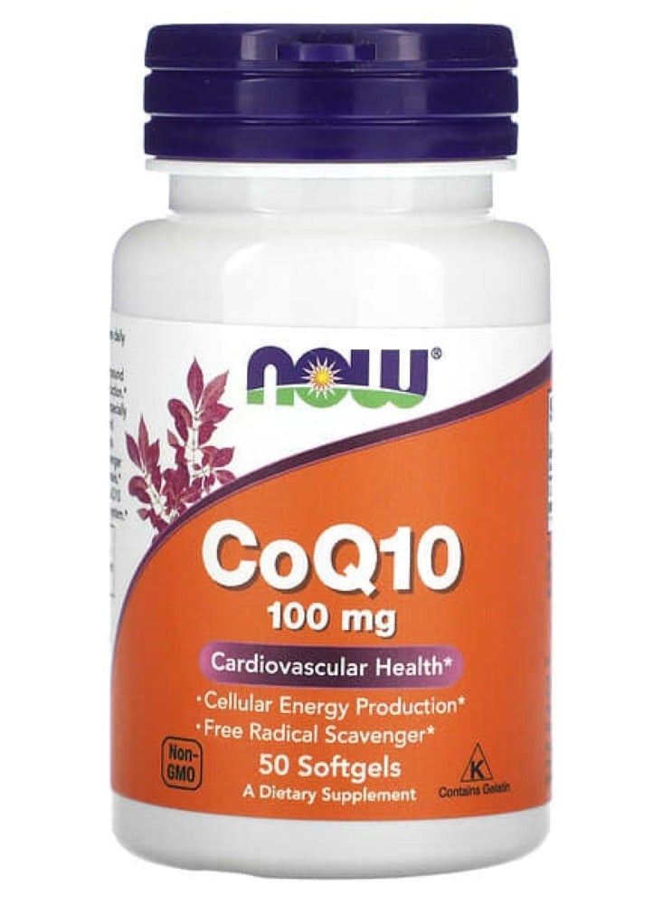Coq10 100Mg 50 Sgels