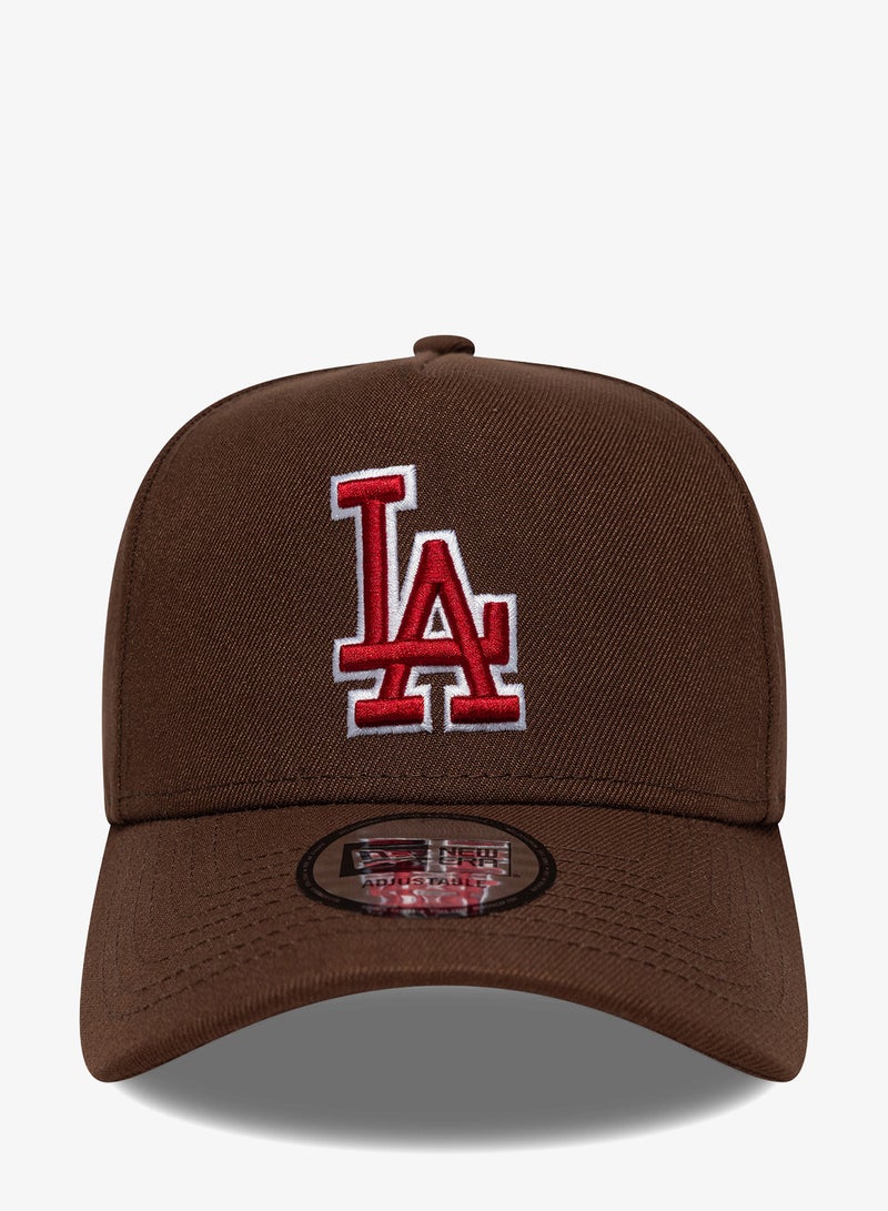 نيو ايرا قبعة لوس أنجلوس دودجرز بإطار مخطط - Image 1