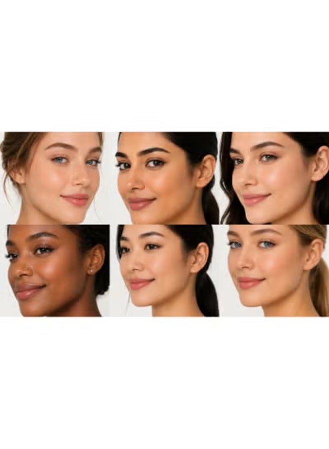 veya Women's hypoallergenic titanium nose studs (24 pieces) with clear crystals and a silver finish. - Image 4