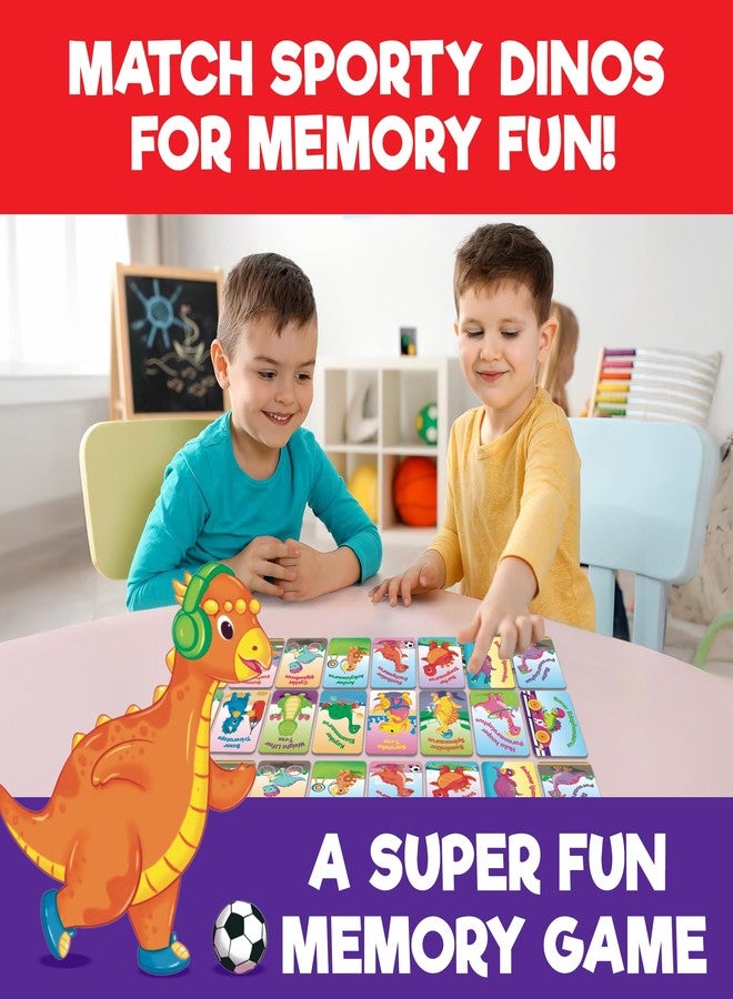 EINSTEIN BOX Sporty Dinos Game for Kids 3+ Years Old | Toys & Gifts for Boys & Girls Ages 3,4,5,6 Years | Birthday Gift for Kids Aged 2 to 5 Years | Educational Toys | Card Game - Image 3