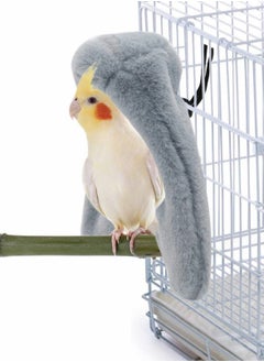Y&D Corner Fleece Bird Blanket, Cozy Cuddle Nest Hanging Toy, Parrot Cage Snuggle Hut, Warm House, Hammock Toy for Amazon Parrots  - Image 1