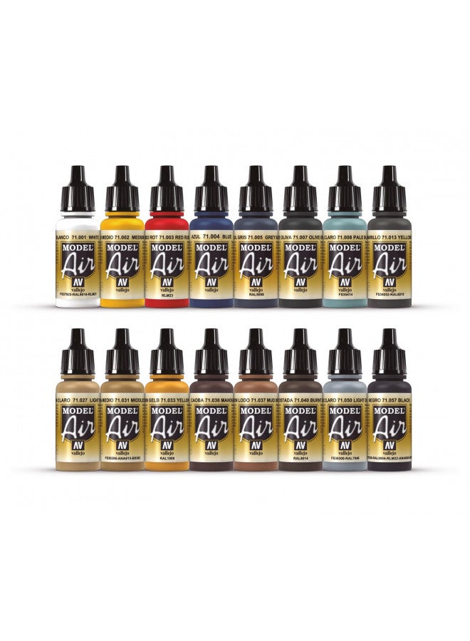 Vallejo طلاء نموذج الهواء من فاليخو للحلفاء في الحرب العالمية الثانية، 17 مل (عبوة من 16) - Image 2