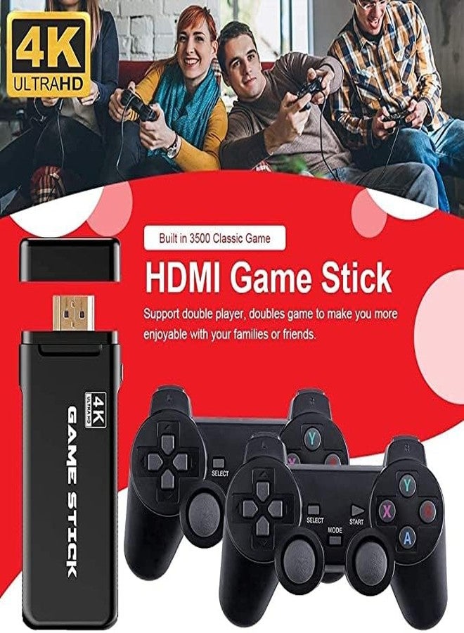 NextTech 2026 4K UHD Game Stick Console, 20000+ Retro Games Built-in, HDMI TV Gaming System, Dual Wireless Controllers, 64GB Storage, Classic Arcade Experience for All Ages - Image 4