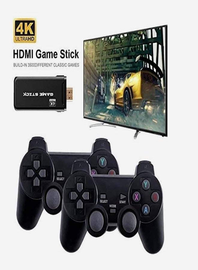 NextTech 2026 4K UHD Game Stick Console, 20000+ Retro Games Built-in, HDMI TV Gaming System, Dual Wireless Controllers, 64GB Storage, Classic Arcade Experience for All Ages - Image 3