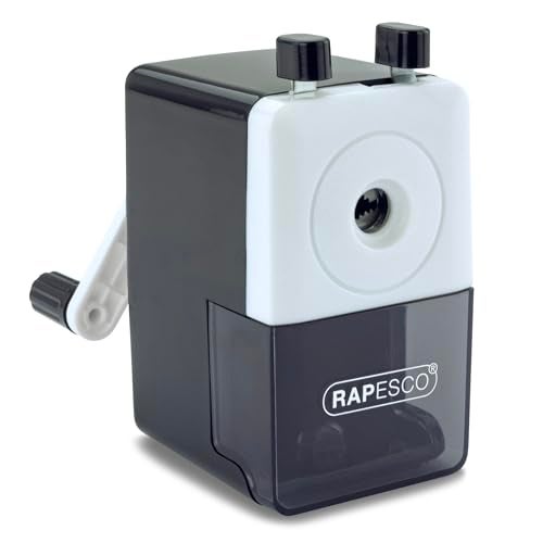 Rapesco 64 Desk Top Pencil Sharpener, Black (R64000B2) - Image 1