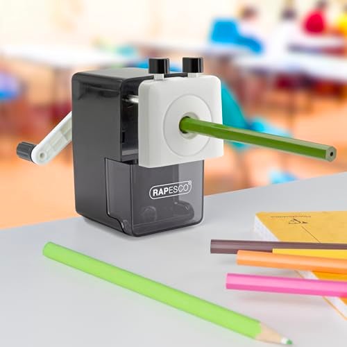 Rapesco 64 Desk Top Pencil Sharpener, Black (R64000B2) - Image 2