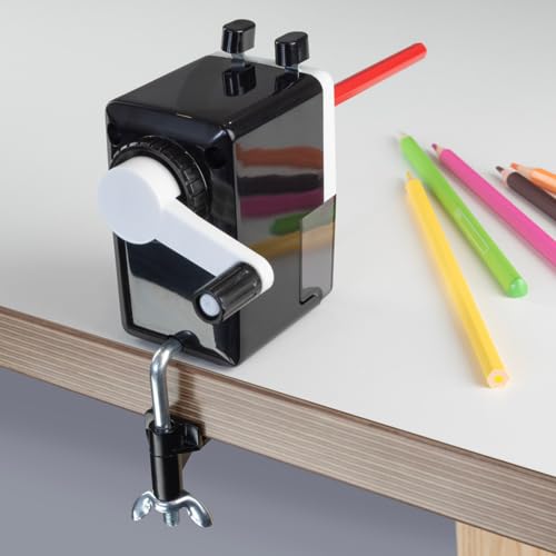 Rapesco 64 Desk Top Pencil Sharpener, Black (R64000B2) - Image 4