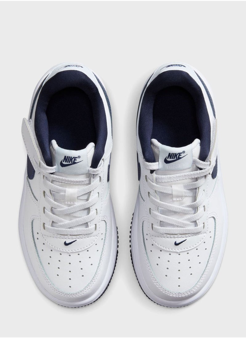 Nike - Kids Force 1 Low Easyon - Image 1
