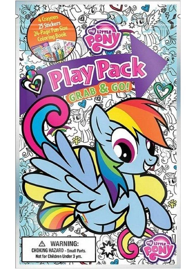 Bendon - My Little Pony Imagine Ink Coloring Super Set ~ Bundle With 3 Mlp Imagine Ink Mess Free Coloring Books For Kids With Stickers (My Little Pony Party Favors And Activities) - Image 1
