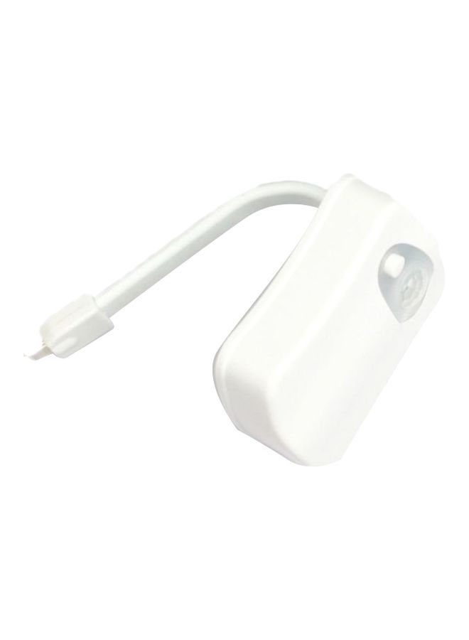 NIBEMINENT Motion Sensor Bathroom Night Light White 65x65x16mm  - Image 1