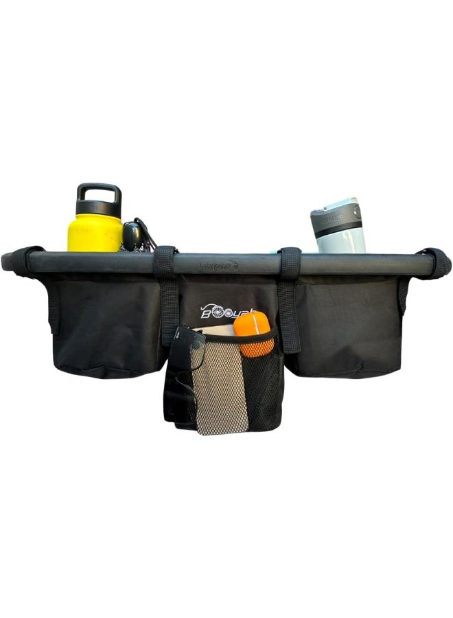 Booyah Strollers Double Organizer for Bob Duallie and Baby Jogger City Mini GT - Image 1