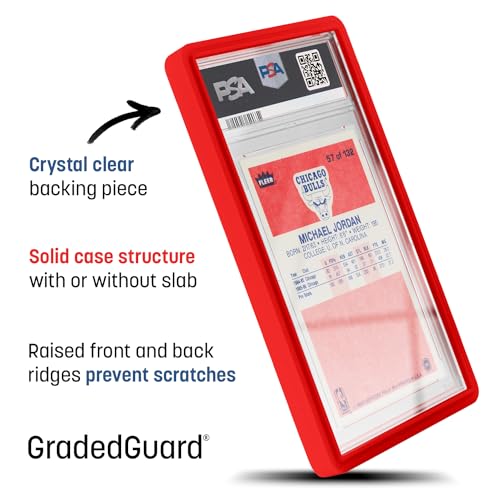 GradedGuard Graded Card Guard Case for Standard BGS Slab Case | Multiple Colors | Soft Touch Matte Finish | Stackable | Made to Fit BGS | Two Piece TPU and PC Design. (Royal) - Image 5