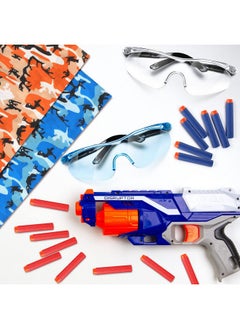 96 Pcs Gun Party Supplies And Favors Compatible With Nerf Include Tactical Glasses Face Mask Foam Darts Wrist Ammo Holder Gun Accessories Party Favors - pzsku/Z511F5D95B3999DD24255Z/45/_/1732777906/d20e2af0-bb6d-47fb-9c42-b8144efd9934