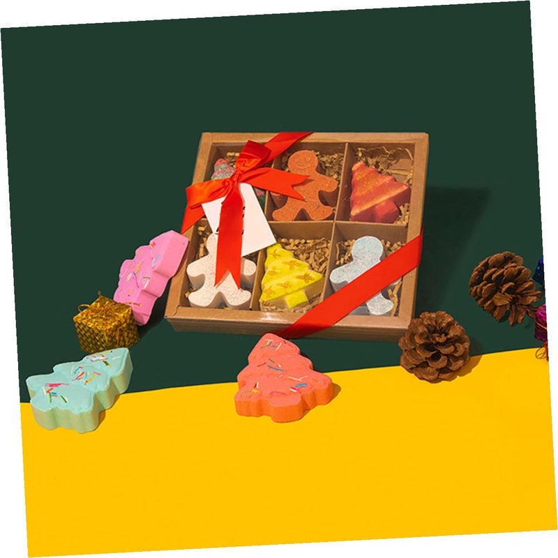 Wear resistant ULTECHNOVO 6pcs Gingerbread Character Bath Bomb Set Skin-Friendly Small Bath Salt Bombs with Aroma Elegant appearance Multiple options Local licensed courier KSA market compliant quality Worldwide simple practical design Fine detail Ready order processing General purpose premium build Local supply chain stock High strength upgraded material Wear resistant upgraded material Storage burden minimized build Daily repeated use trusted quality Flexible usage build Diverse purchase options Precision polished solid material Hardened processed substance Good ventilation Reliable durability Wide range expanded design Long term heavy use compatible Month-round consistent deliver Major city pickup option Individual group scene compatible - Image 5