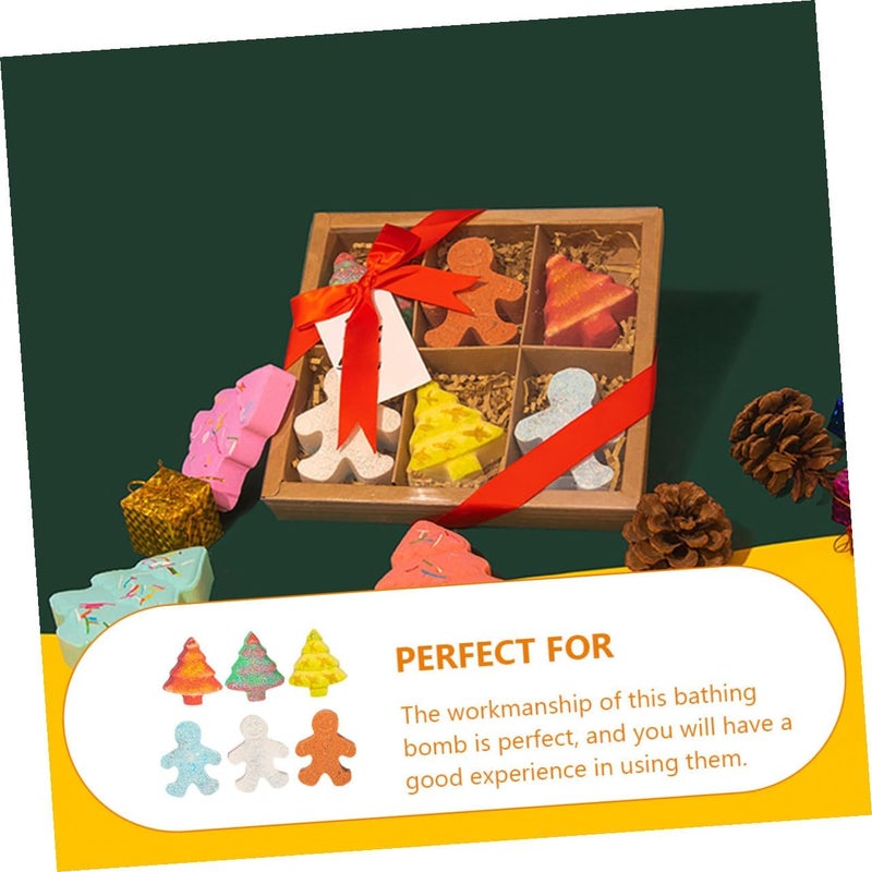 Wear resistant ULTECHNOVO 6pcs Gingerbread Character Bath Bomb Set Skin-Friendly Small Bath Salt Bombs with Aroma Elegant appearance Multiple options Local licensed courier KSA market compliant quality Worldwide simple practical design Fine detail Ready order processing General purpose premium build Local supply chain stock High strength upgraded material Wear resistant upgraded material Storage burden minimized build Daily repeated use trusted quality Flexible usage build Diverse purchase options Precision polished solid material Hardened processed substance Good ventilation Reliable durability Wide range expanded design Long term heavy use compatible Month-round consistent deliver Major city pickup option Individual group scene compatible - Image 4