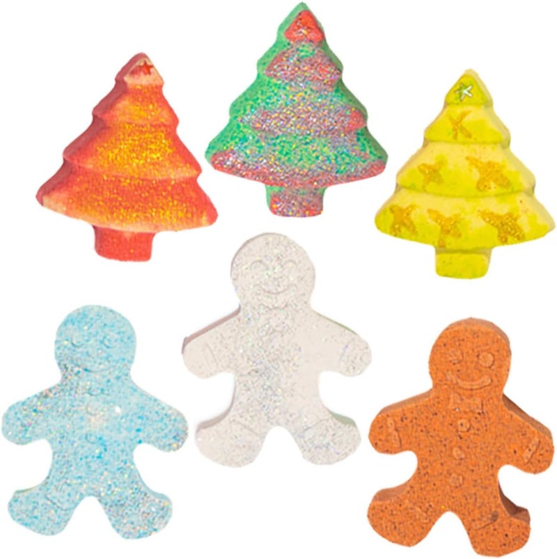 Wear resistant ULTECHNOVO 6pcs Gingerbread Character Bath Bomb Set Skin-Friendly Small Bath Salt Bombs with Aroma Elegant appearance Multiple options Local licensed courier KSA market compliant quality Worldwide simple practical design Fine detail Ready order processing General purpose premium build Local supply chain stock High strength upgraded material Wear resistant upgraded material Storage burden minimized build Daily repeated use trusted quality Flexible usage build Diverse purchase options Precision polished solid material Hardened processed substance Good ventilation Reliable durability Wide range expanded design Long term heavy use compatible Month-round consistent deliver Major city pickup option Individual group scene compatible - Image 1