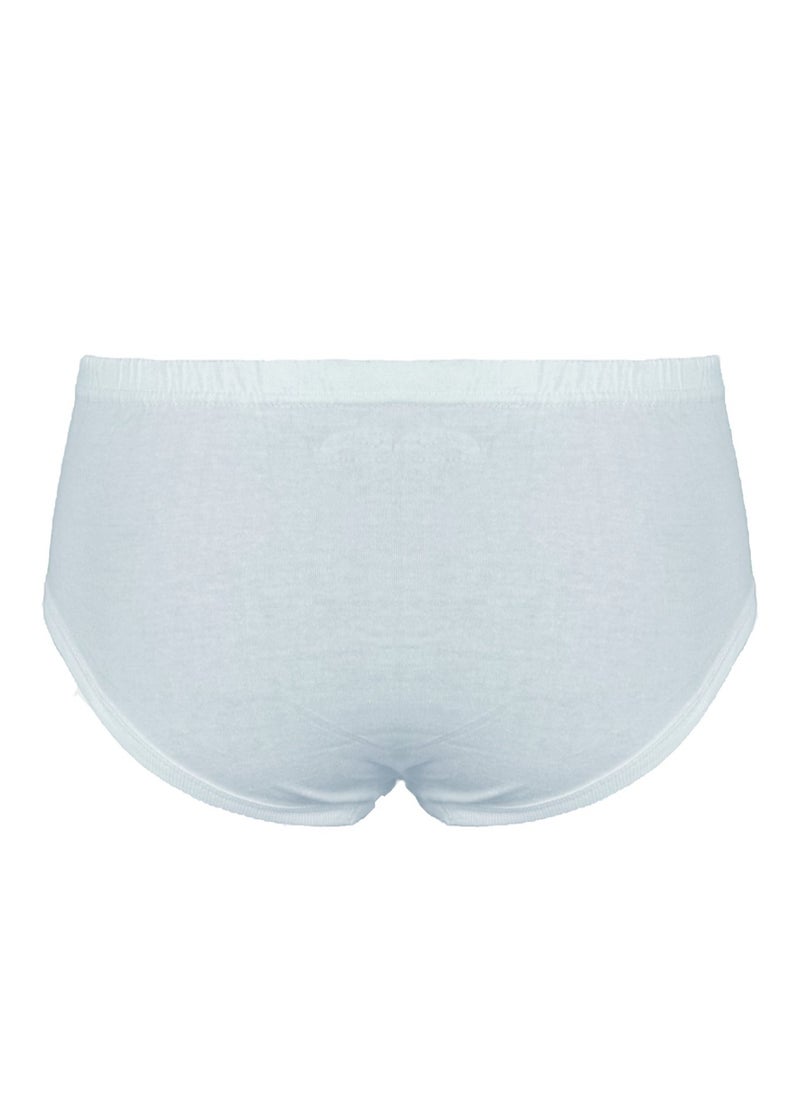 John Gladstone - John Gladstone Mens Brief White Inner Elastic pack of 6 - Image 1