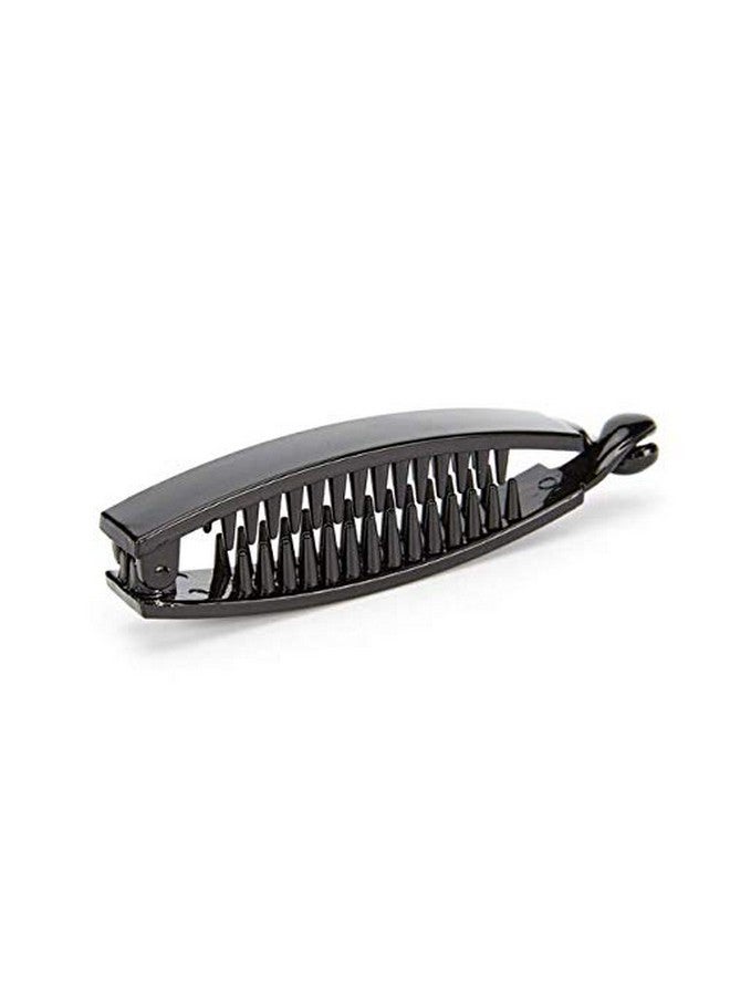 Aeyistry Eyistry 2 Pcs Banana Hair Clips Banana Combs Clip For Ponytail Holder Girls And Women(Black Brown) - Image 4