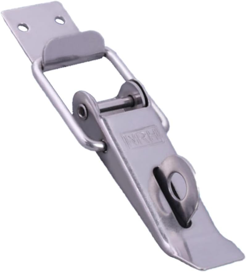 Stainless Steel Box Hasp Latch for Tool Boxes Cabinets Jewelry Storage - Image 2