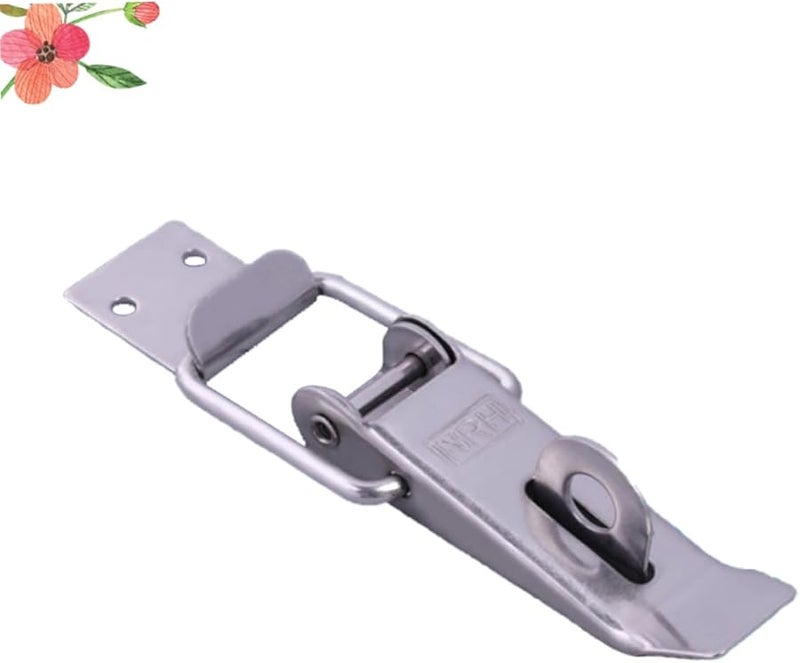 Stainless Steel Box Hasp Latch for Tool Boxes Cabinets Jewelry Storage - Image 3