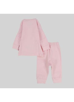 Junior Unisex Pink Thermal Underwear Set  - Image 2