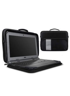 iBenzer Stay In 11 Inch Shockproof Protective Always On Laptop Sleeve Case For 11.6 Macbook Chromebook Ultrabook Black Lsbps0111Bk  - Image 1