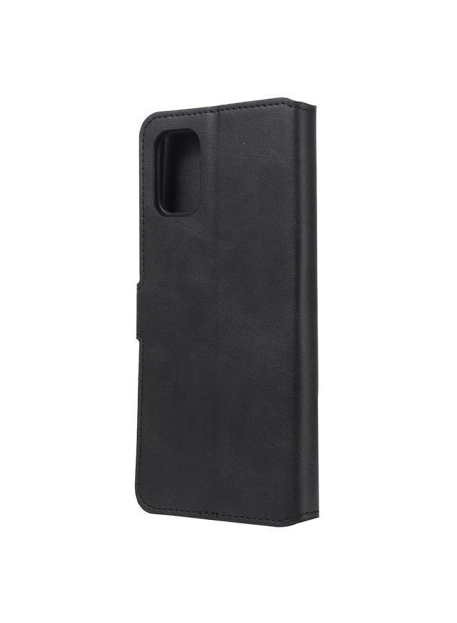 اس-توب جراب لهاتف Samsung Galaxy M51، جراب جلدي أفقي قابل للطي من البولي يوريثان الحراري مع حامل وفتحات للبطاقات ومحفظة، مثبت على الجانب مع بصمة الإصبع، من جلد العجل الكلاسيكي، مع حامل وفتحات للبطاقات ومحفظة - Image 3