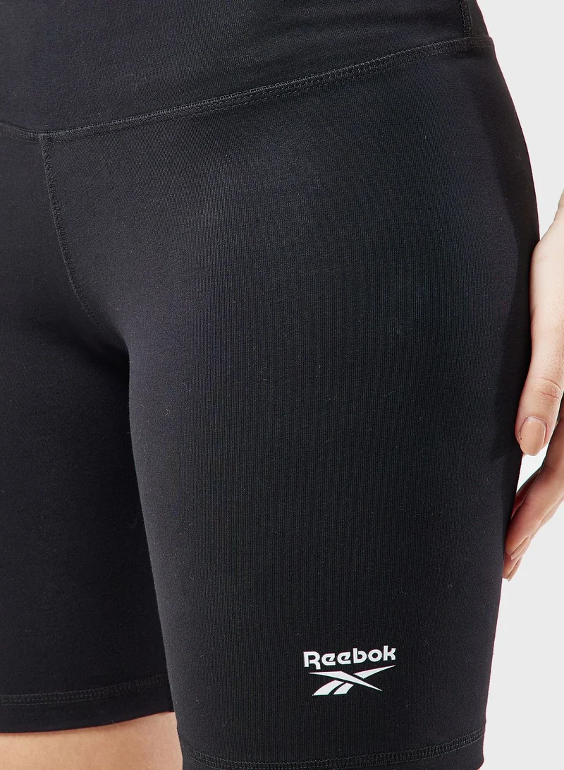 Reebok Identity Fitted Logo Legging Shorts