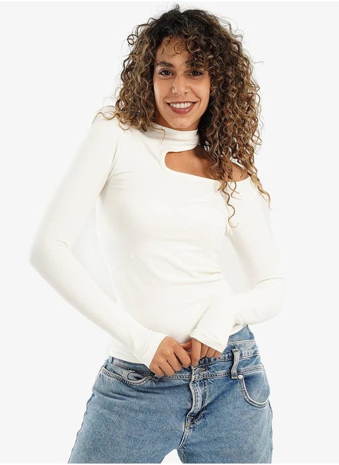 Solid Front Cut Out Top