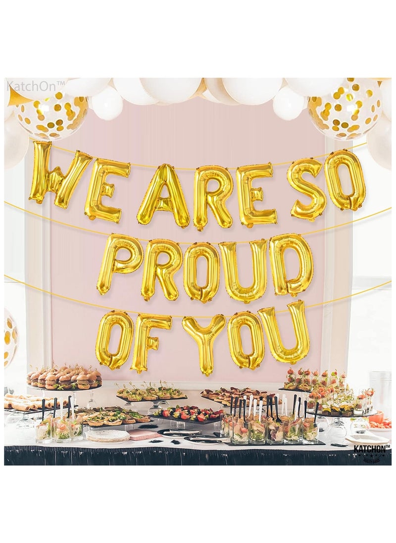 STAUD - We Are So Proud of You Balloons for Graduation Party Decorations - Image 1