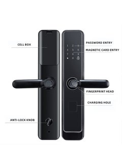 Advanced Smart Door Lock Fingerprint Entry Smart Lock Biometric Smart Door Lock Keypad Deadbolt Suitable for Outdoors Fingerprint Entry Passwords Deadbolt Keys - pzsku/Z511FFD7BA43A686B4CB2Z/45/_/1713861290/05dab1d7-7ad3-4228-98f3-0be5b1598eed