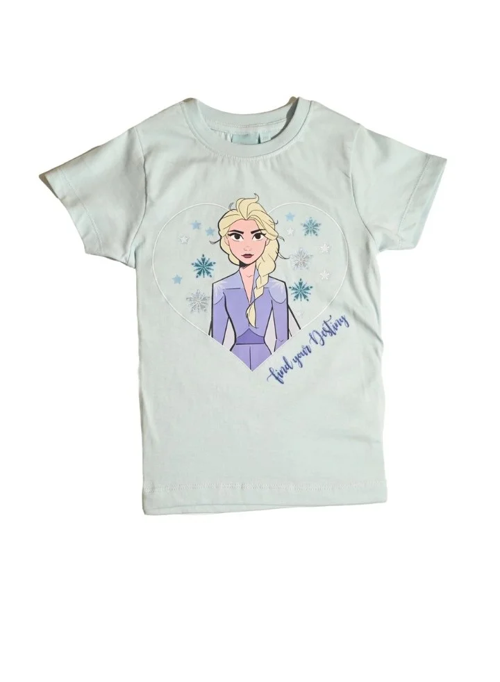 Disney FROZEN GIRLS T-SHIRT & SHORT SET‬