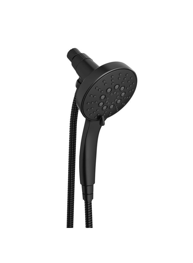 PROFLO PFHSK200 Layton 1.75 GPM Multi Function Hand Shower With Magnetic Anchoring - Matte Black - Image 1