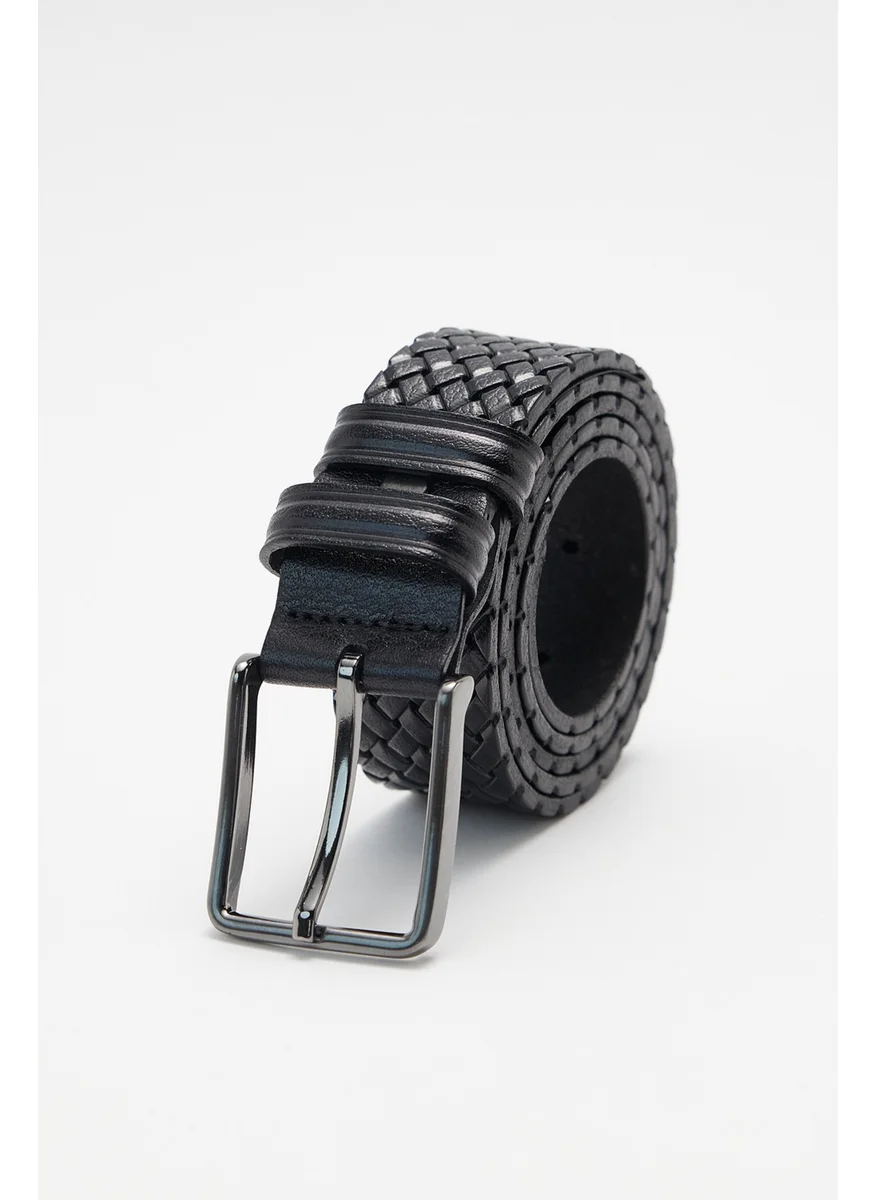 Tudors Men’s 3.5 cm Classic Black Belt