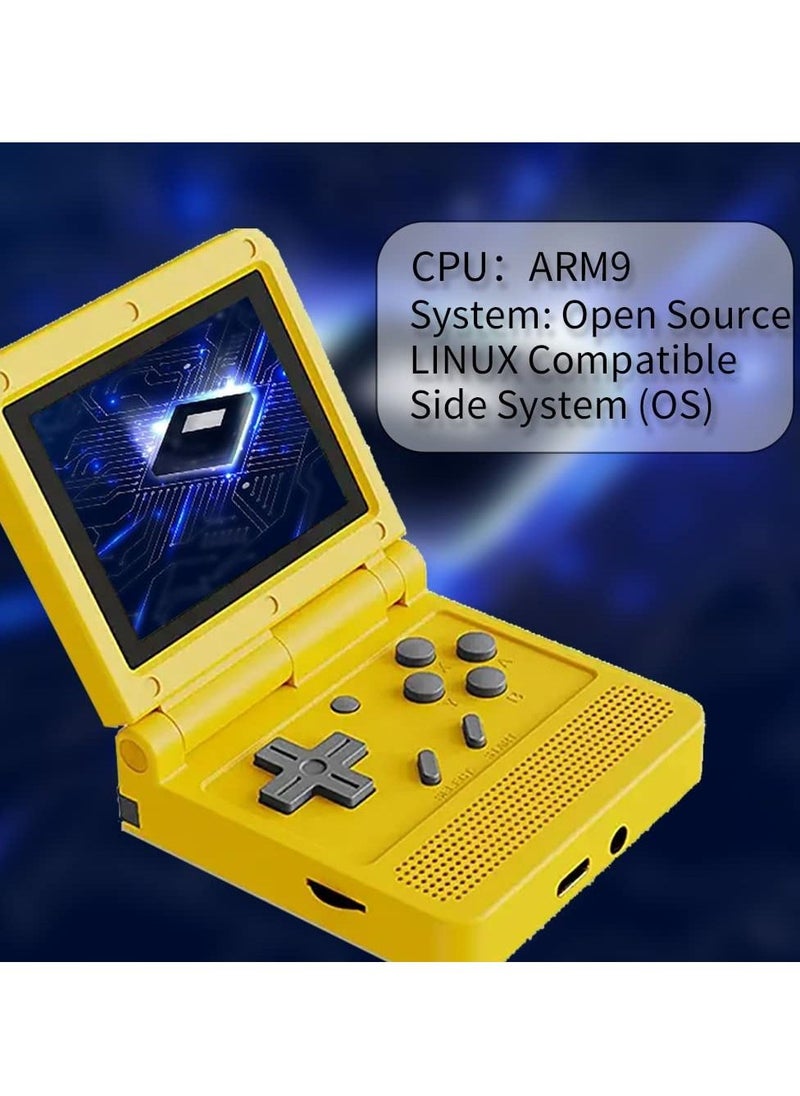 Generic - V90 Handheld Game Console 3.0 Inch IPS Screen Linux System Retro Video Games Consoles Portable Pocket Video Player 10000 Games（64GB） - Image 1