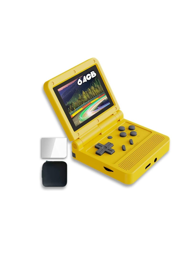 Generic - V90 Handheld Game Console 3.0 Inch IPS Screen Linux System Retro Video Games Consoles Portable Pocket Video Player 10000 Games（64GB） - Image 1