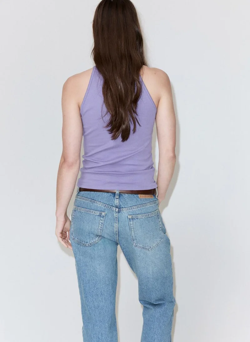مانجو Halter Cotton Top