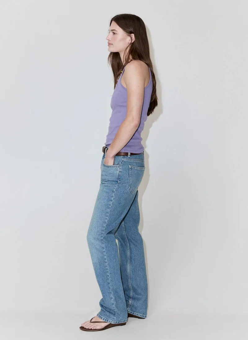 Mango 68-MALVA Halter Cotton Top for Women | Best Price UAE