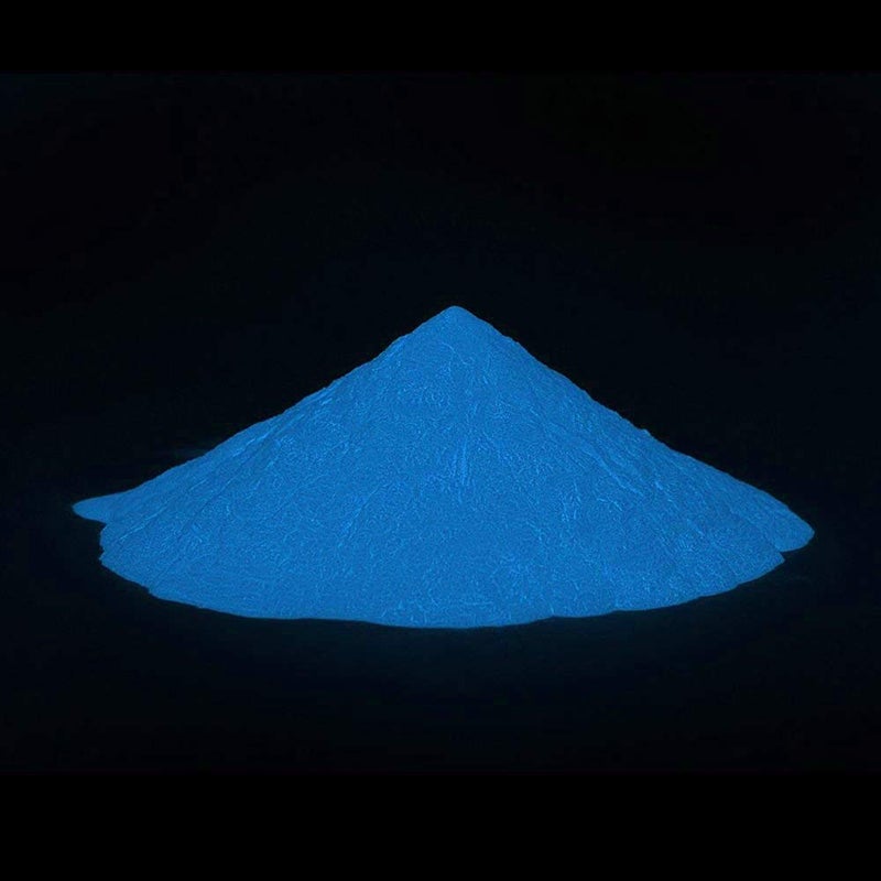Procart Glow in The Dark Pigment,Phosphorescent Glow Powder,3.52 Ounce (100 g),Water Based (Green) (Blue) - Image 4
