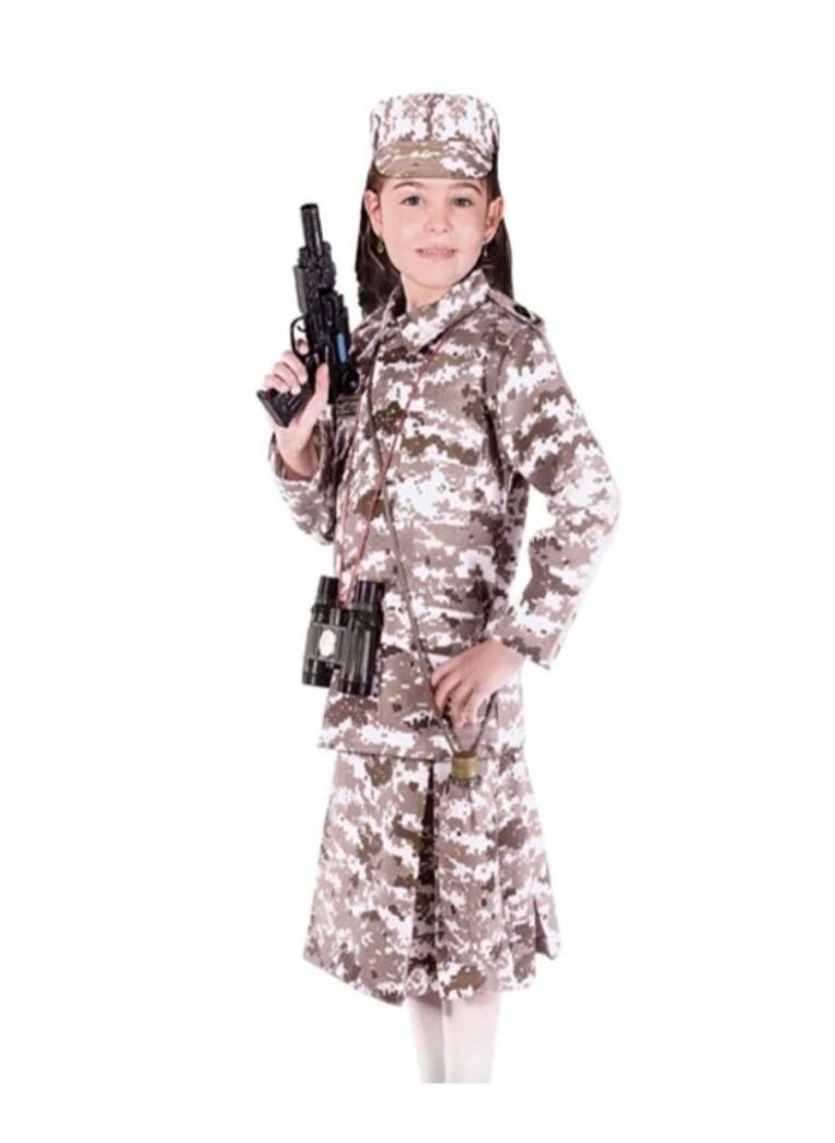 Oulabi Mir Military Girl Costume 4-5years old  - Image 2