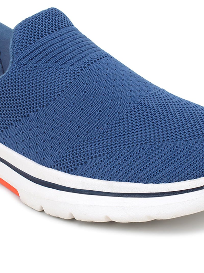 Columbus Men's Plasma Sports Running Shoe (R.Slate/Orange, Numeric_9) - Image 4