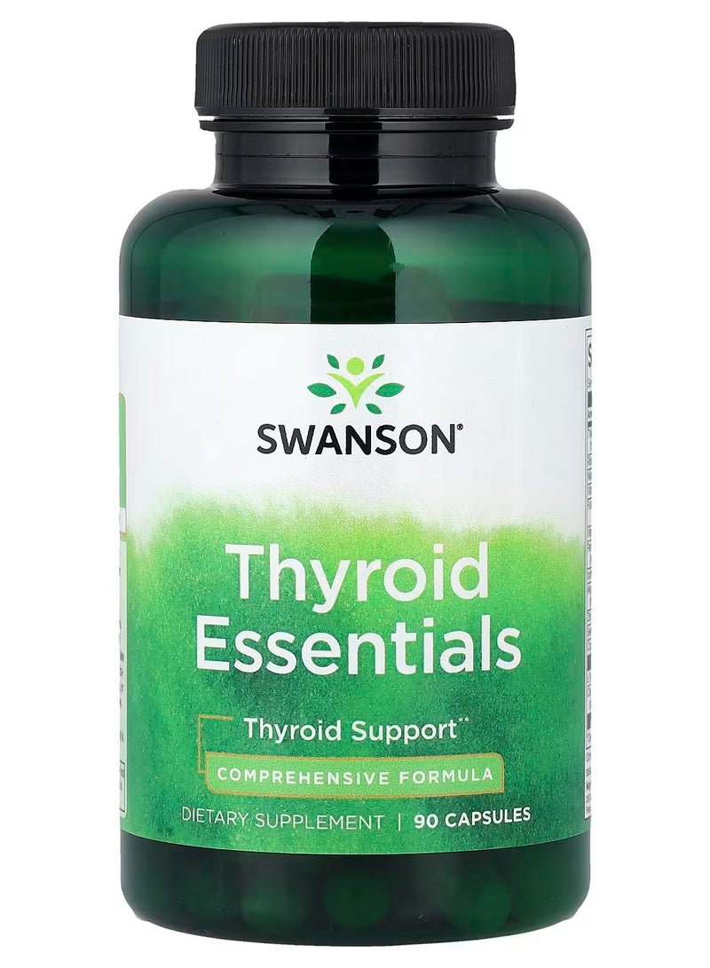 Swanson, Thyroid Essentials, 90 Capsules