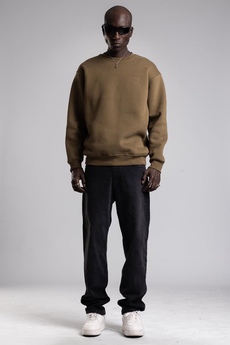 كاتش سويت شيرت منقوش بشكل بسيط - Image 2